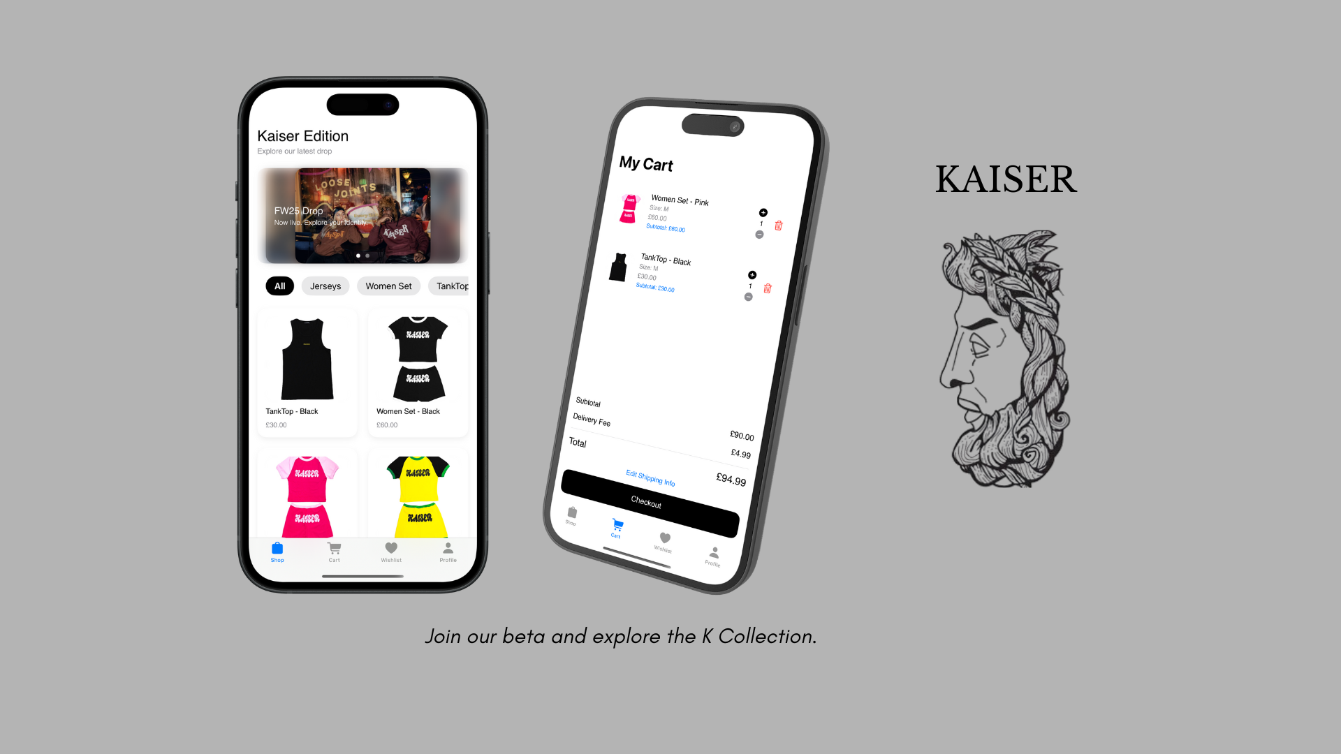 Kaiser — Clothing E-commerce